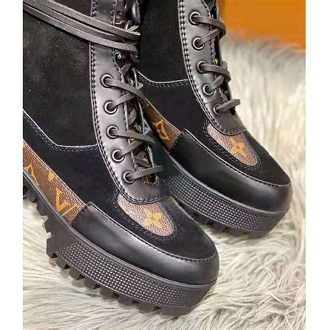 lv monogram boots|louis vuitton boots for women.